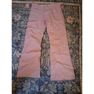 Vintage 2000s Y2K Cleveland Street Pink Flared Flat Front Dress Pants Juniors 9